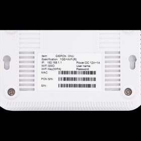 CONVERTITORE ONT FIBRA OTTICA VSOL-V2801RGW 1X PON 1x LAN RJ45 10/100/1000Mbps, 802.11ac 2x2 dual band 2.4 e 5GHz, IDEALE PER FTTH DOMESTICO E AZIENDALE
